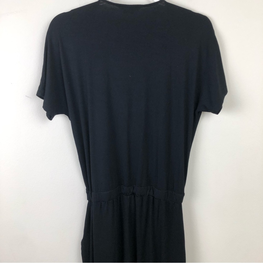 Boden Black Jersey Surplus Wrap Jumpsuit size: US 6R - Picture 11 of 13